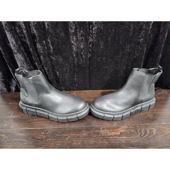 BP Niya Black Lug Sole Chelsea Boots/Sz. 10M - Picture 6 of 11